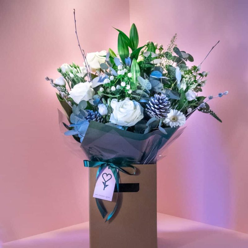 Christmas Modern White's Bouquet