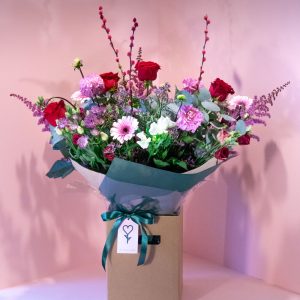 Romance Bouquet Pink We Found Love Florist Image 1