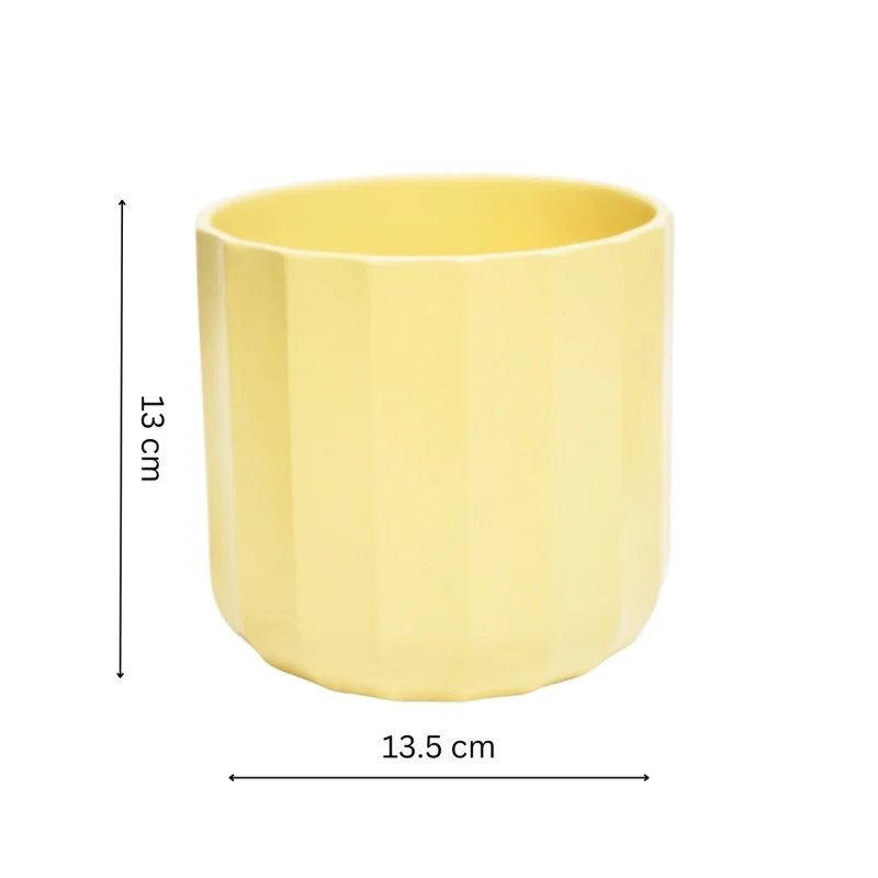 Geo Ceramic Indoor Planter - Positano Design