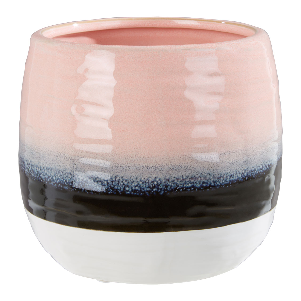 Caldera Planter - Artistic Tie-Dye Effect