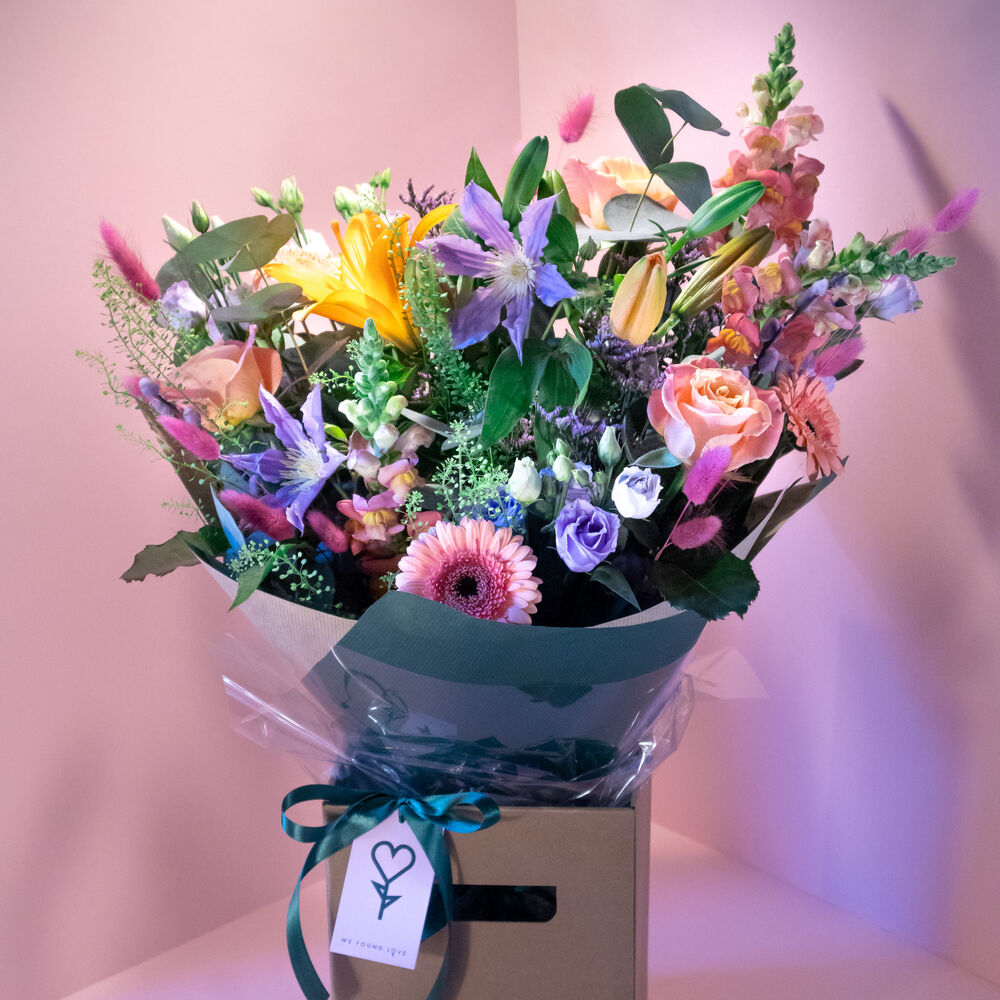 Bright Bouquet Mother Day Pink We Found Love Florist Image 1