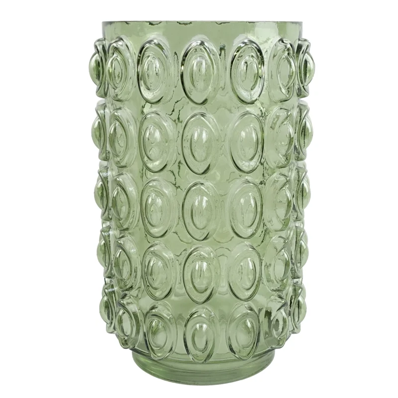 Green Retro Bubble Vase