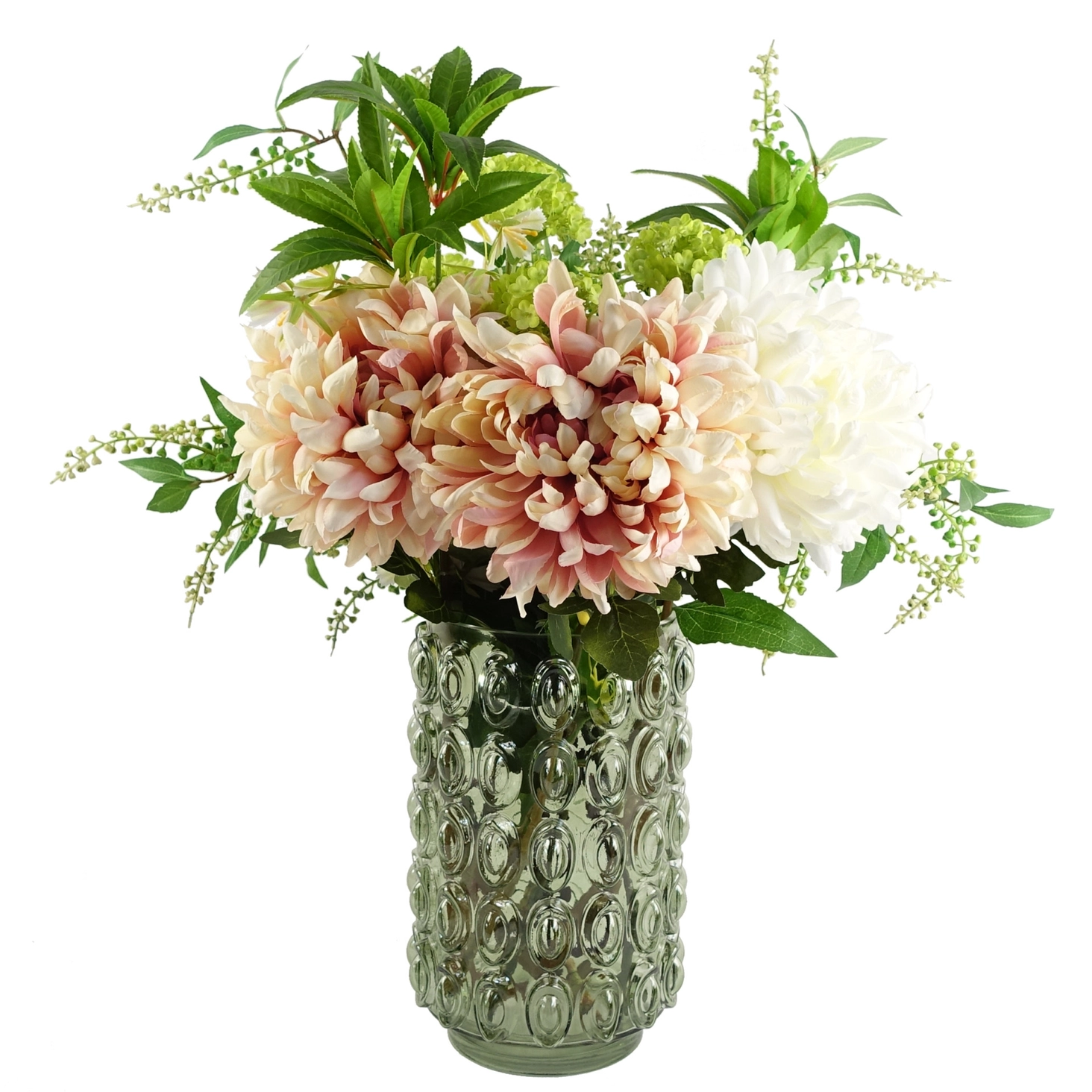 Green Retro Bubble Vase - Image 3